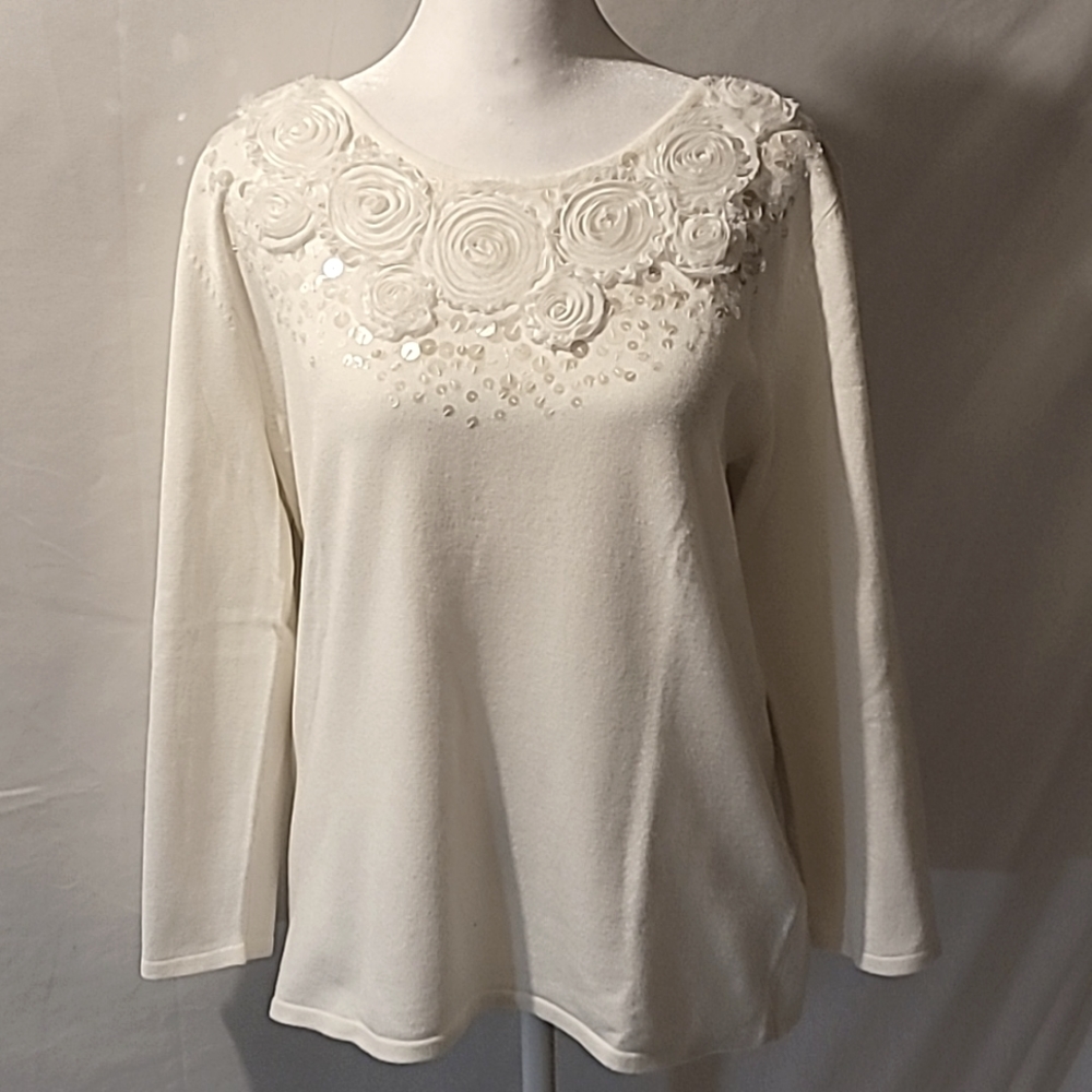 RUBY RD ORGANZA ROSE